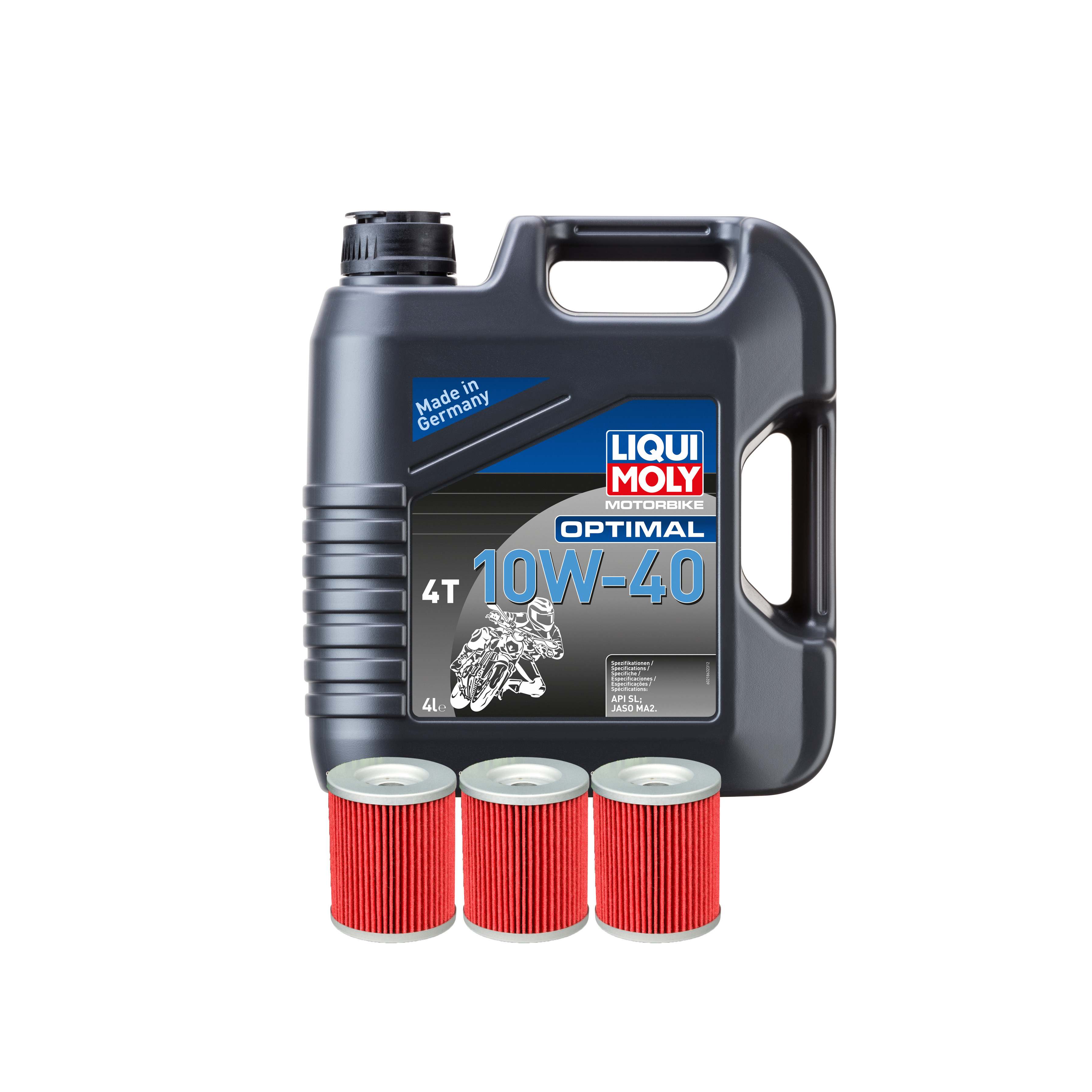 Aceite De Motor LIQUI MOLY Optimal Y Filtros De Aceite HIFLO
