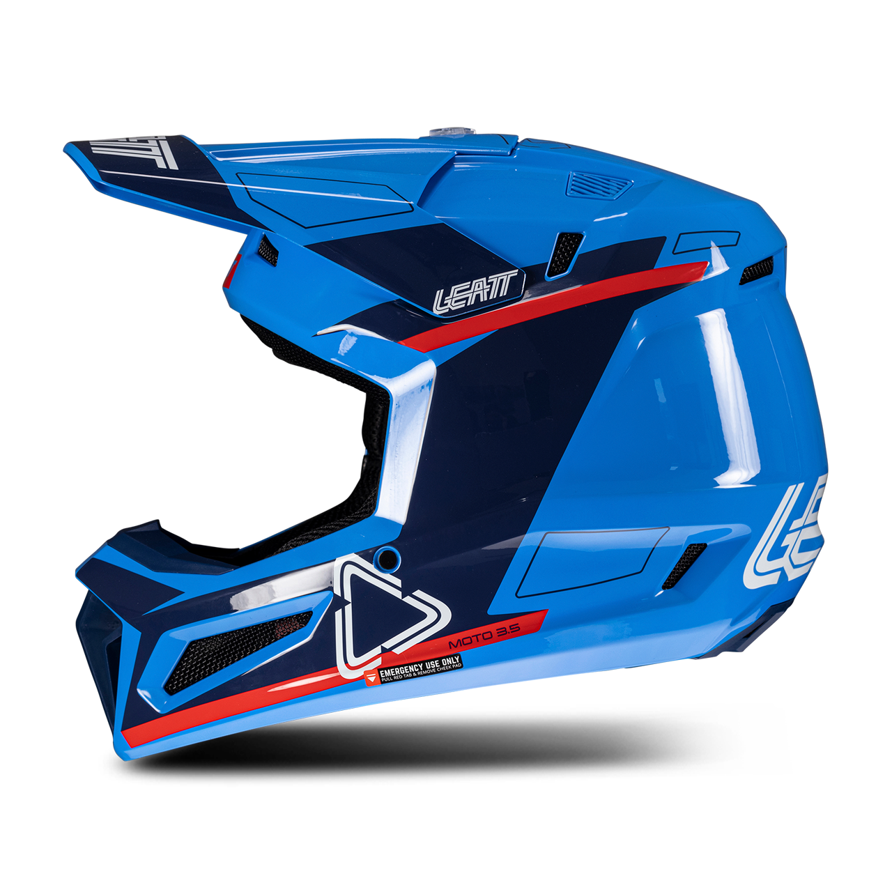 Kit de Casco MX y Gafas Leatt Moto 3.5 V25
