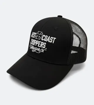 West Coast Choppers Motorcycle Co. 6 Panel Trucker Cap
