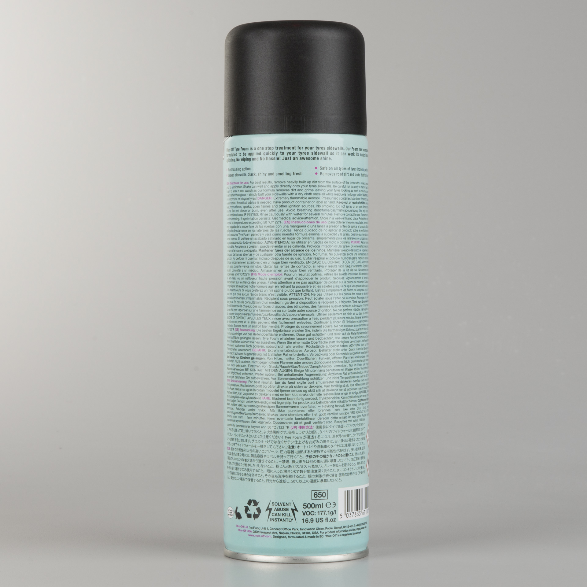 Muc-Off Tyre Foam 500ml
