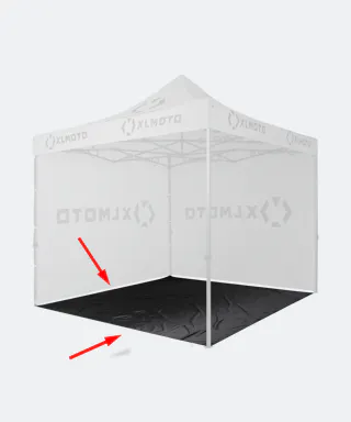 Canvas Vloer voor Easy-Up Racetent 24MX