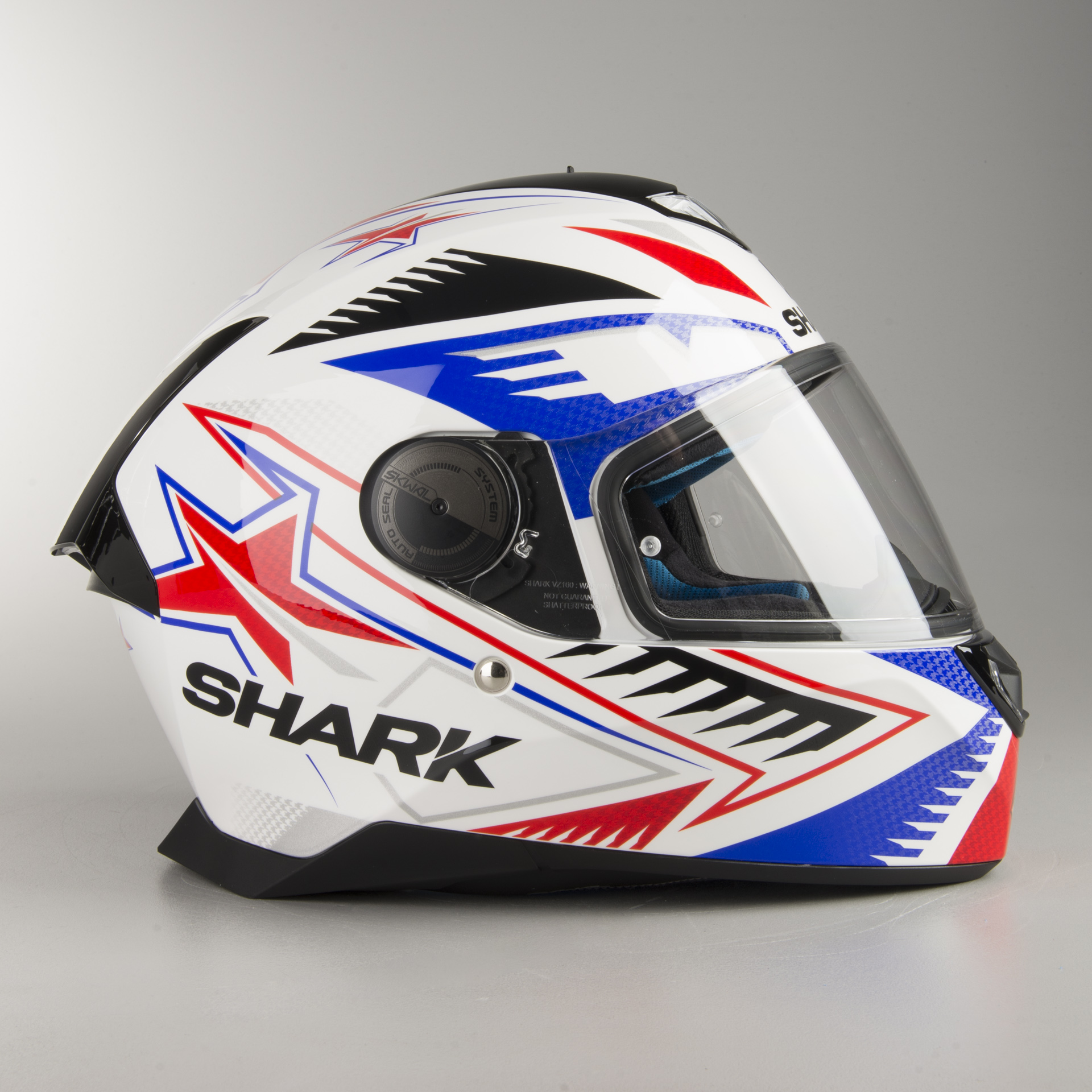 Size M White/Blue/Red SHARK SKWAL 2 
