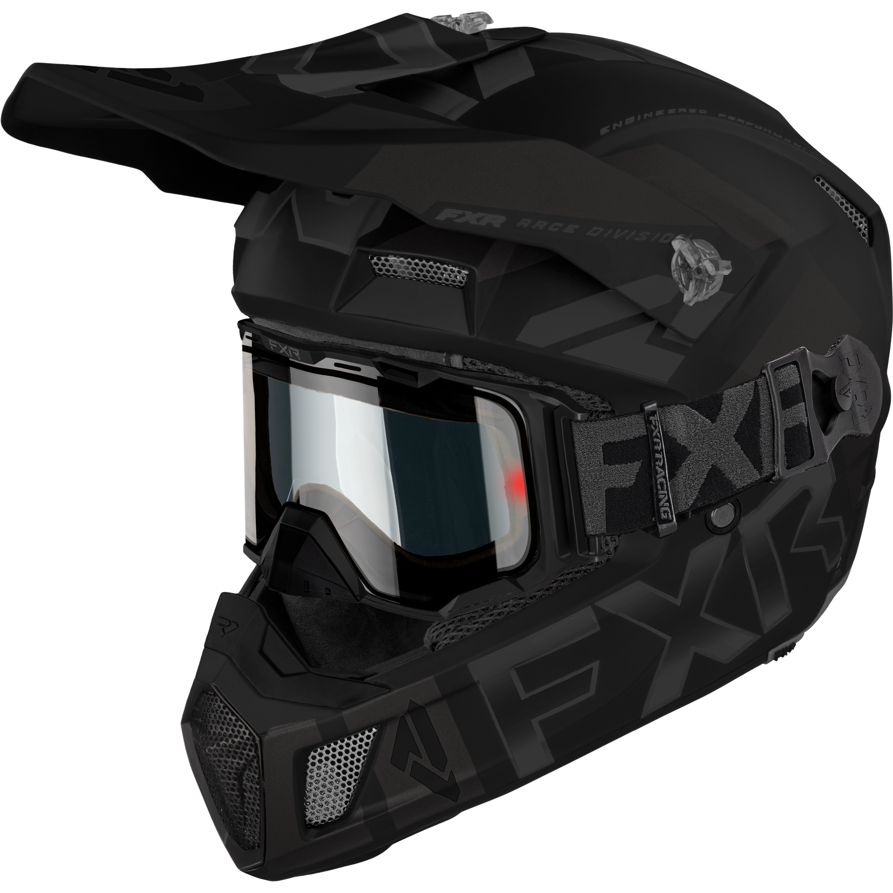 Cască FXR Clutch Cold Stop QRS MX Electrică