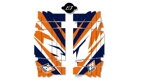 Blackbird Marchetti Racing Replica Radiator Guard Decals