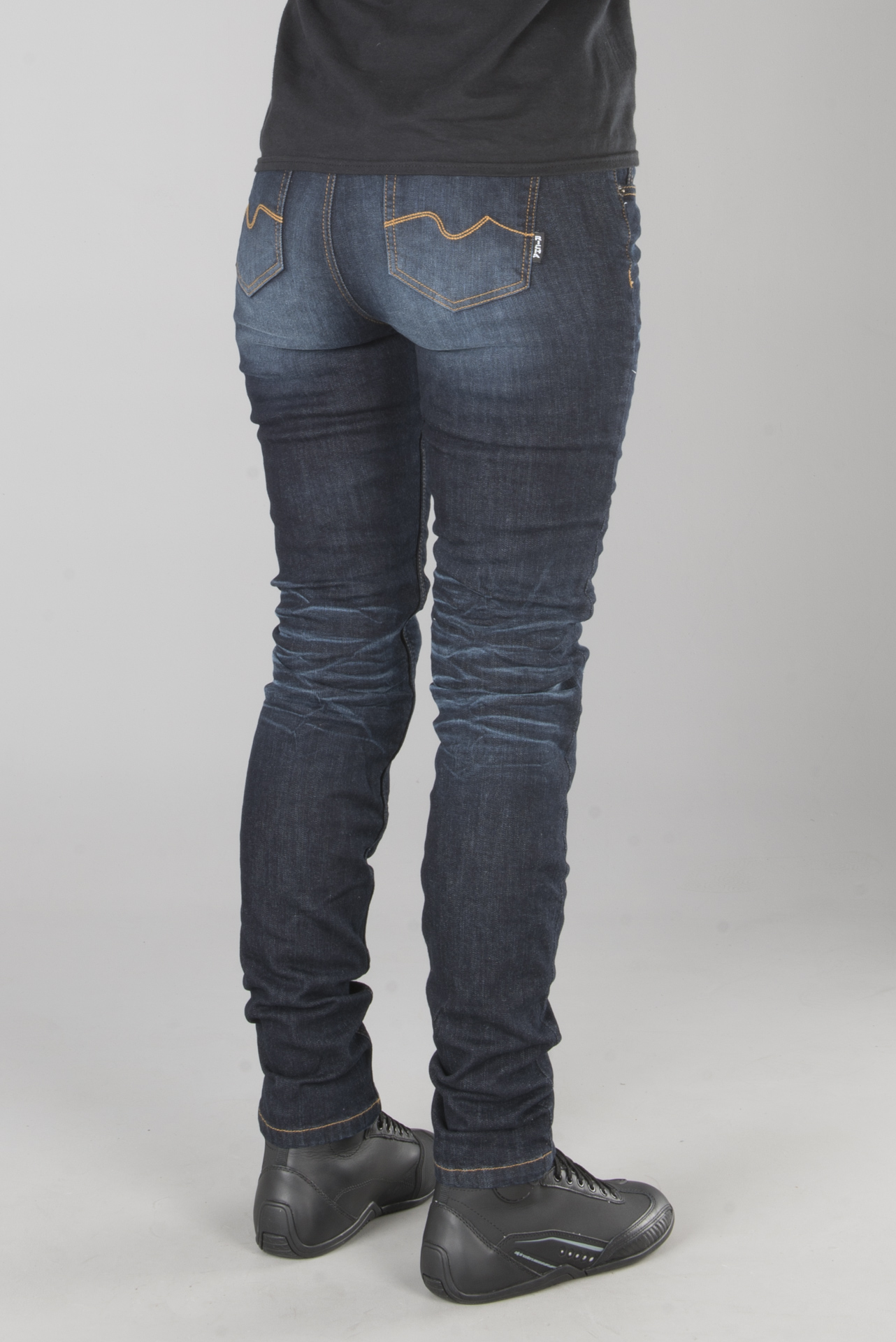 MC Bukse Richa Skinny Marine Blå Dame Laveste prisgaranti MC Bukse Richa Skinny Marine Blå Dame Laveste prisgaranti