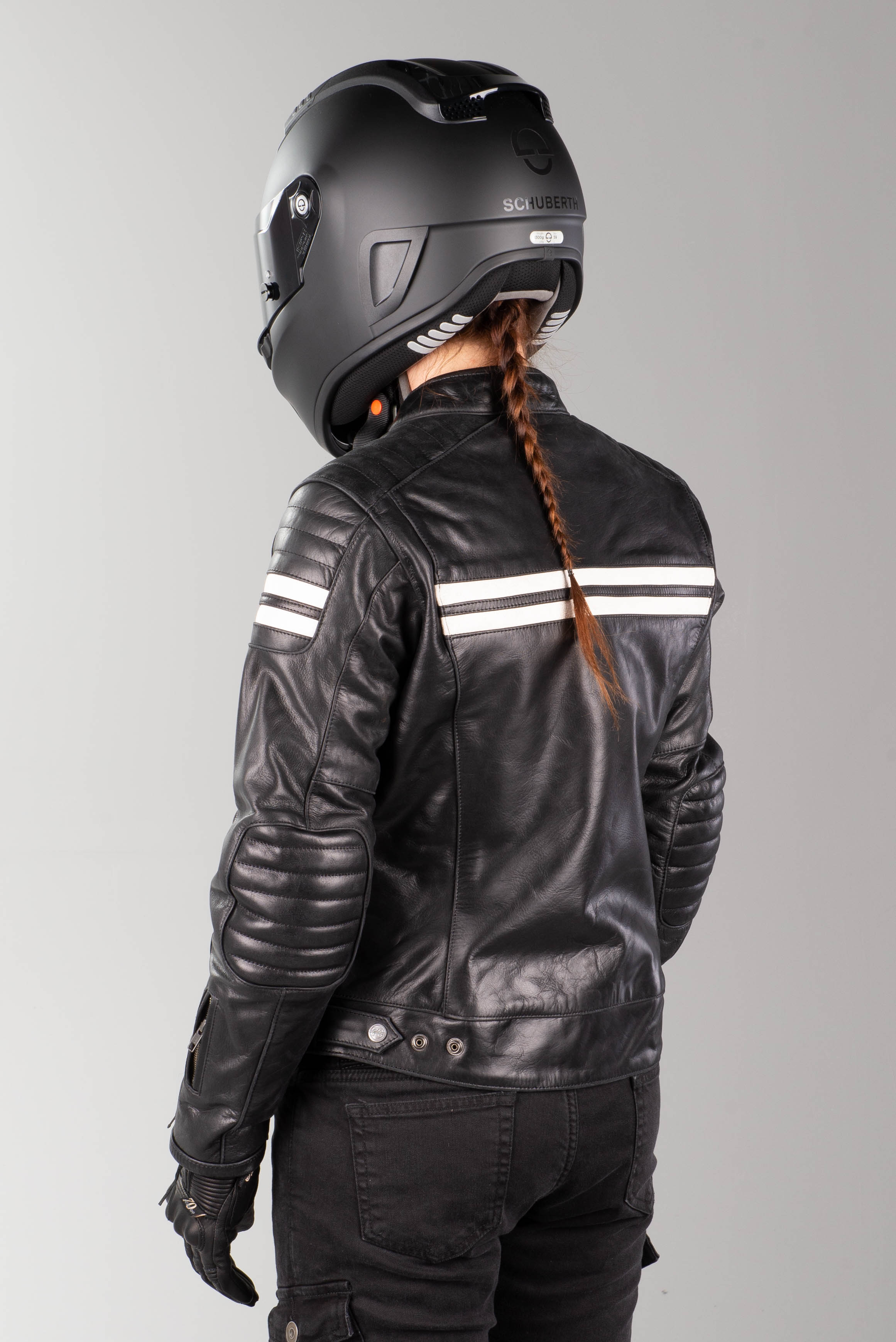 Chaqueta de Moto Segura Stripe Mujer