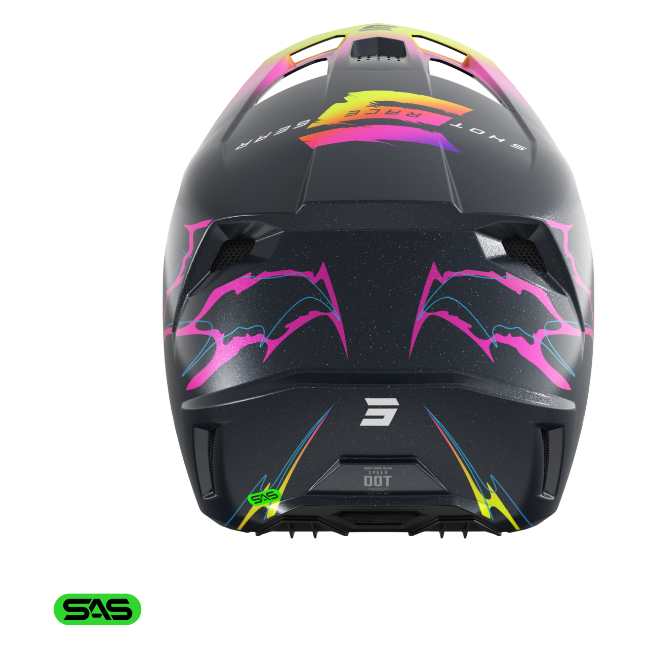 Shot Race Gear Speed Rac 27 MX Helmet