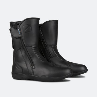 rod Først struktur Booster Comfort MC Boots Black - Now 21% Savings | XLMOTO