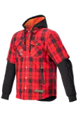 Flame Red Black