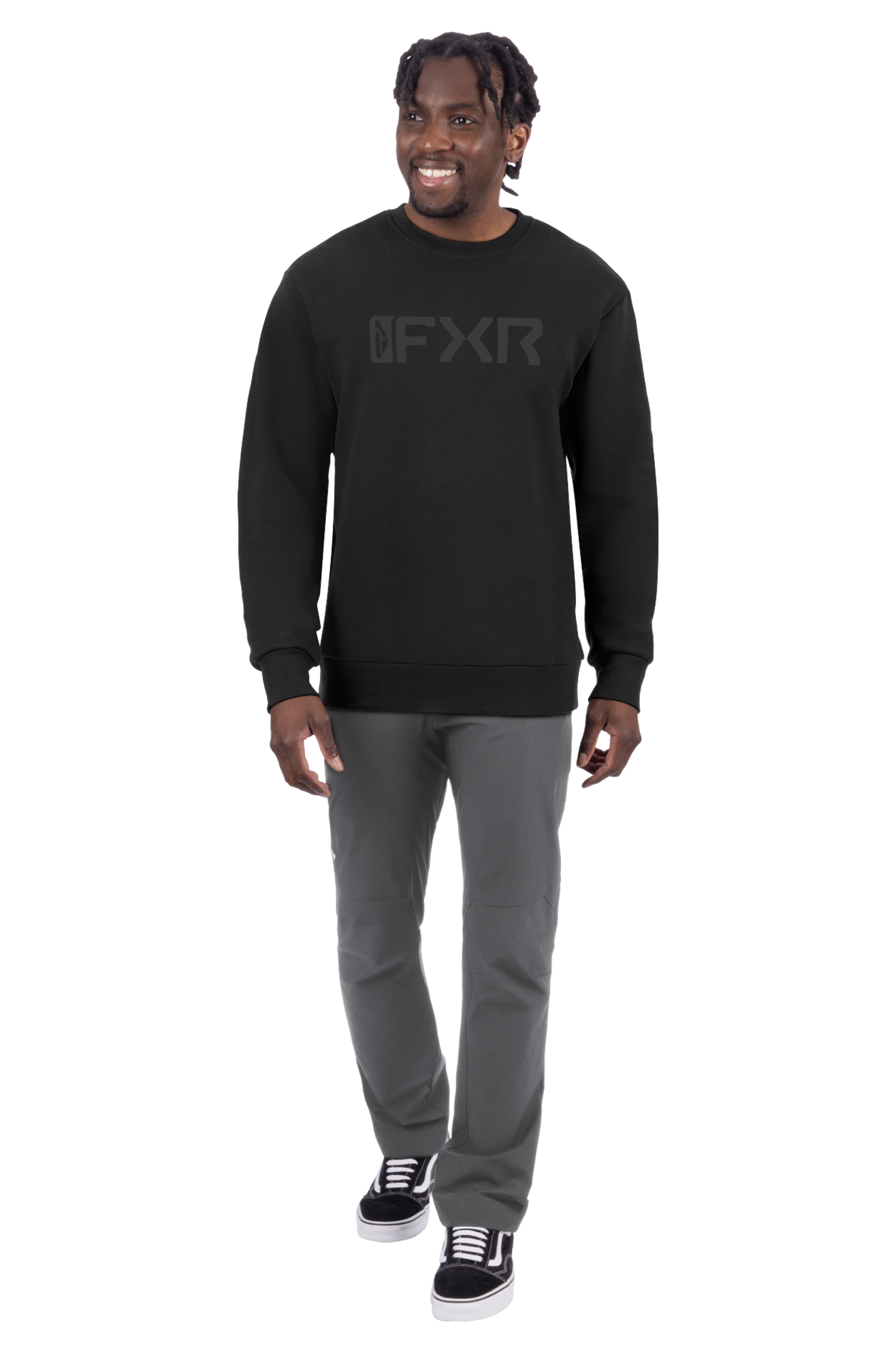 FXR Mitered Cotton Crewneck 27 Sweater