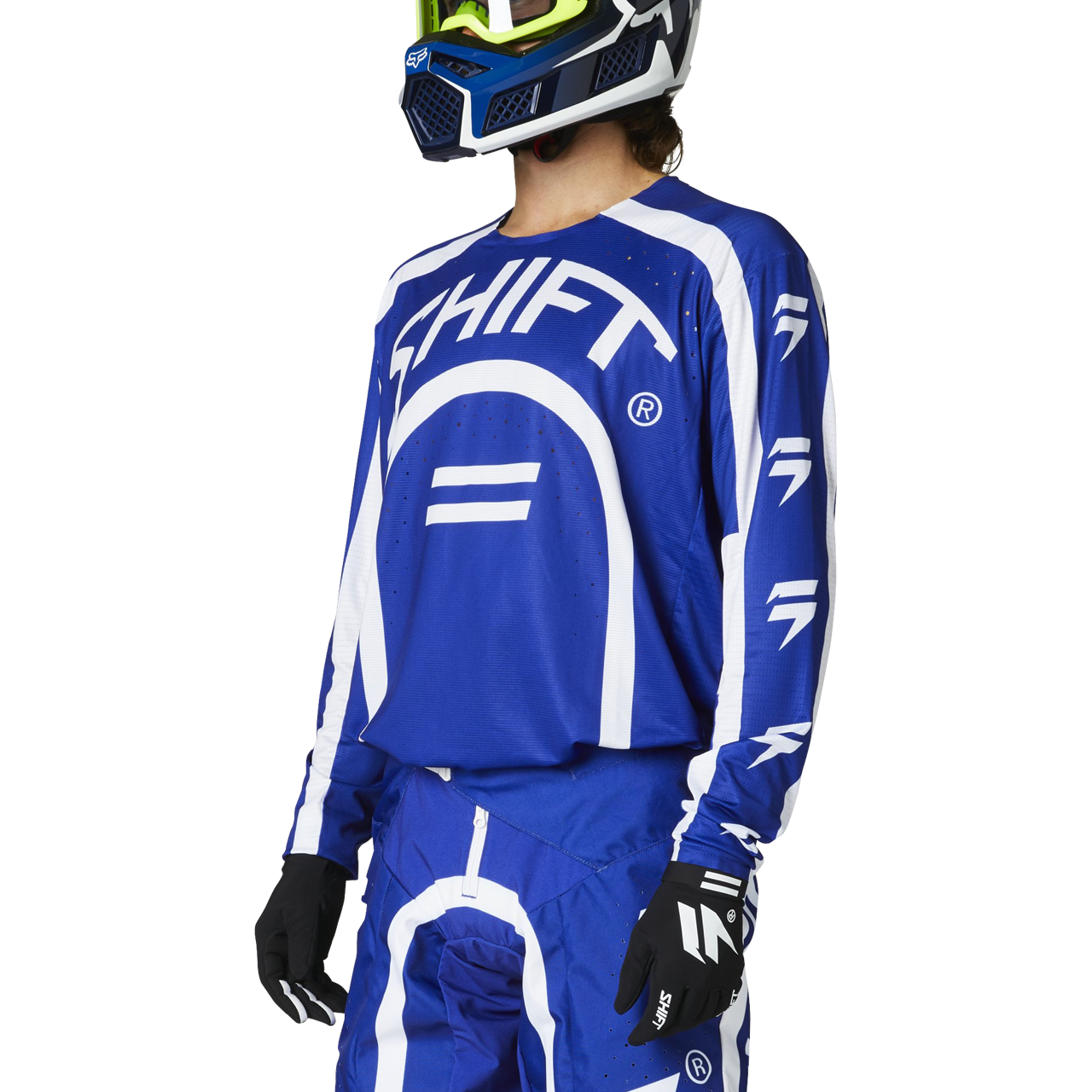 Bluza Cross Shift Black Label Curv Niebieskixl-image