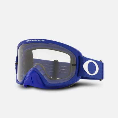 Maschera Cross Oakley O-Frame® 2.0 Pro Trasparente Moto Blu - Adesso 41% di  risparmio