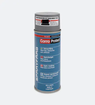 Purškiami Dažai CorroProtect Sidabriniai 400 ml