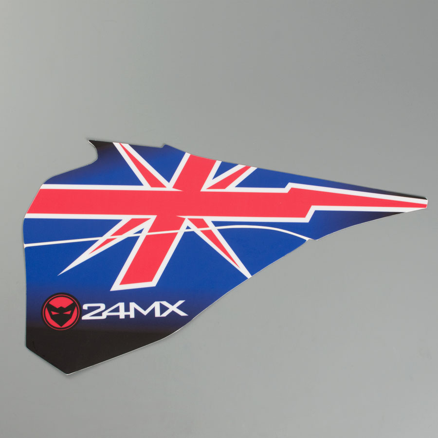 24MX Air Box Flag Decal