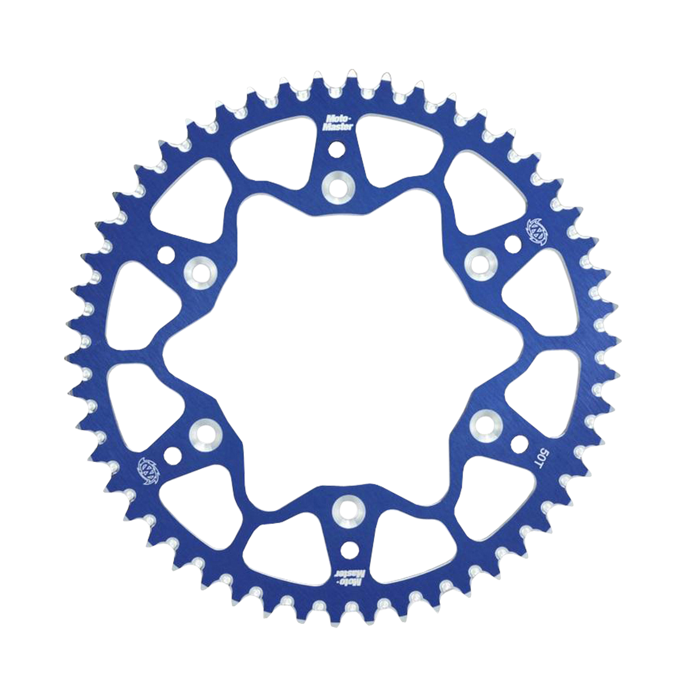 Zębatka Tył Moto-Master 7075 Series 520 Aluminium Niebieska