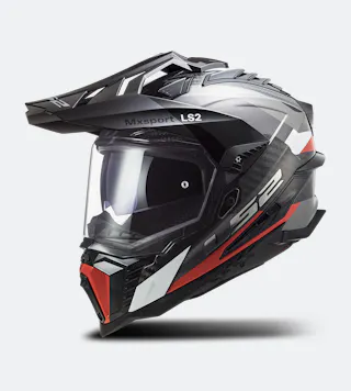 LS2 Adventure701 C EXPLORER Adventure Helmet Frontier Gloss Titanium