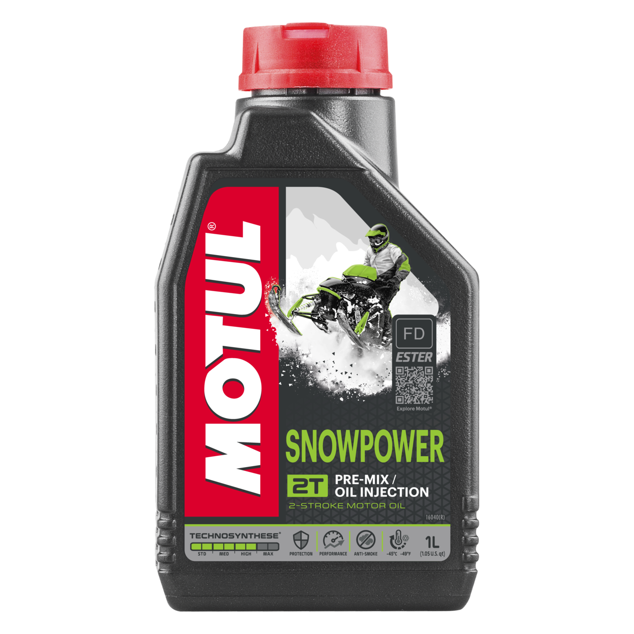 Öljy 2T Motul Snowmobile Expert 10W40 MB Puolisynteettinen 1 L