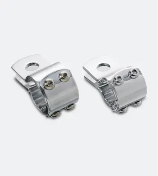 CustomAcces Universal Clamps Chrome 38mm