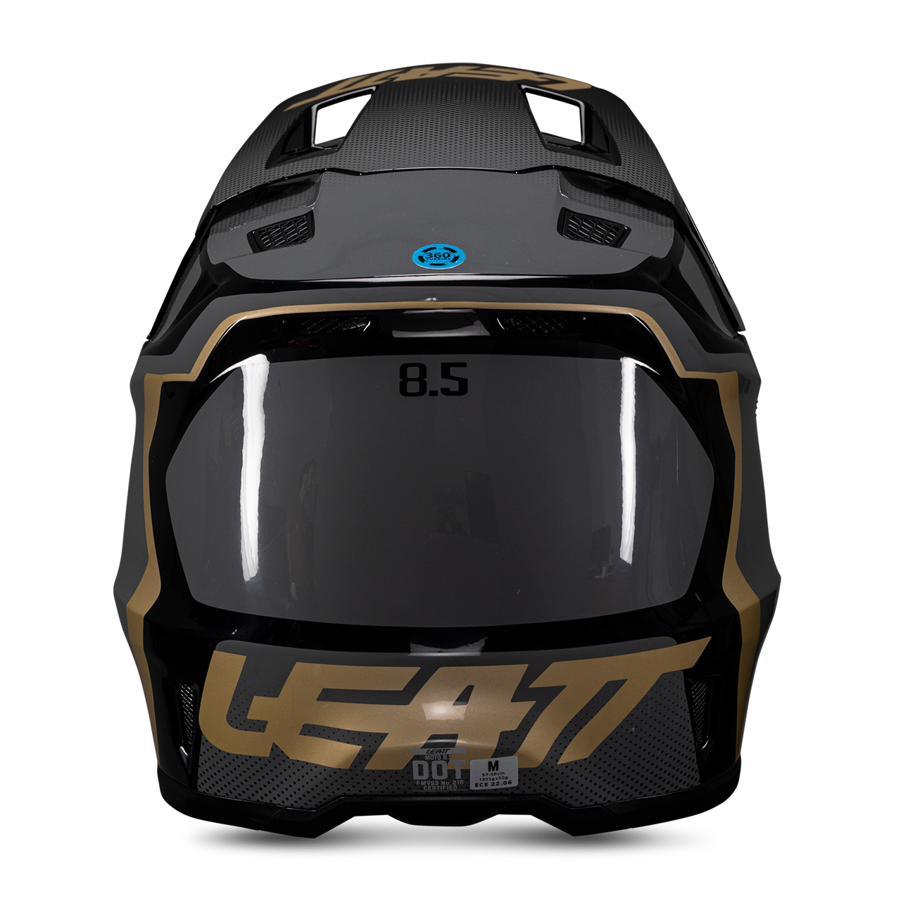 Kit Casco MX Leatt Moto 8.5 V25 Con Gafas