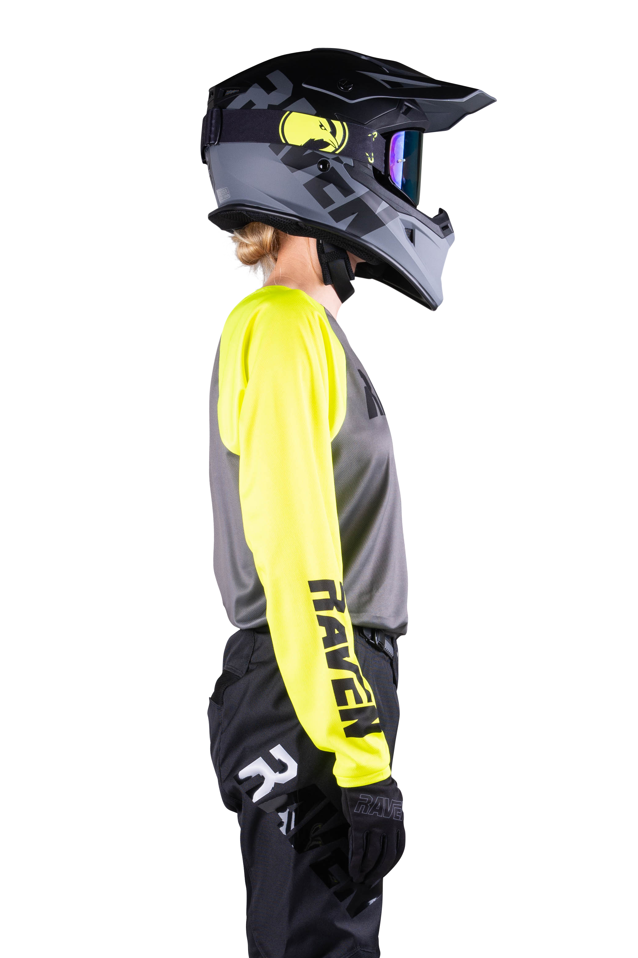 Camiseta de Cross para Niño Raven Rival