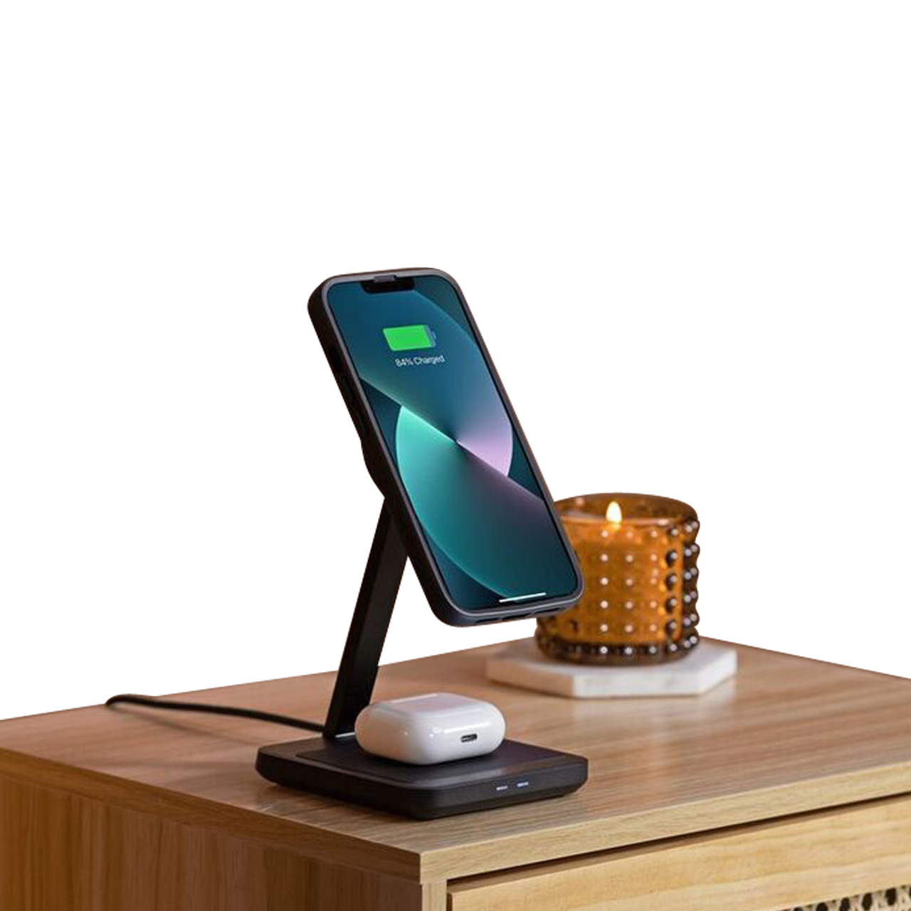 Încărcător Wireless Quad Lock Dual Desktop | 24MX