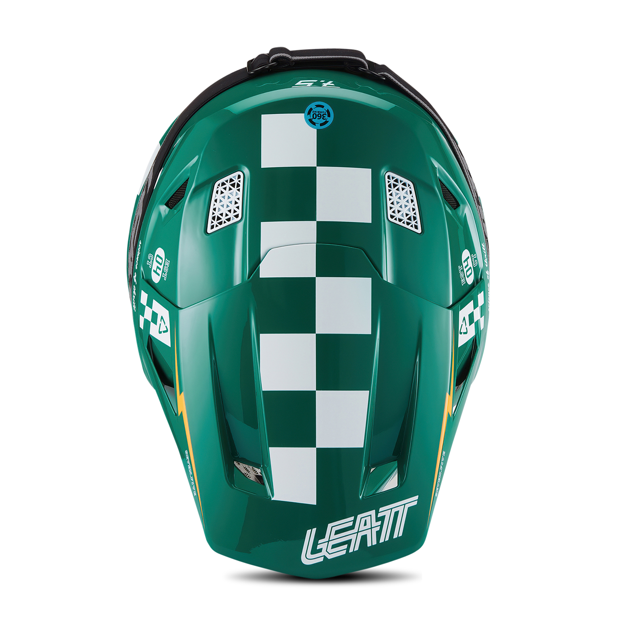 Kit Casco Cross Leatt 7.5 V.27 con Maschere Velocity 4.5