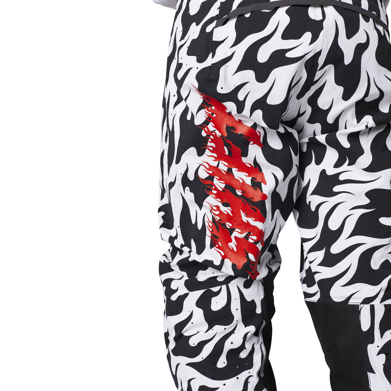 Shift Blue Label Flame MX Trousers