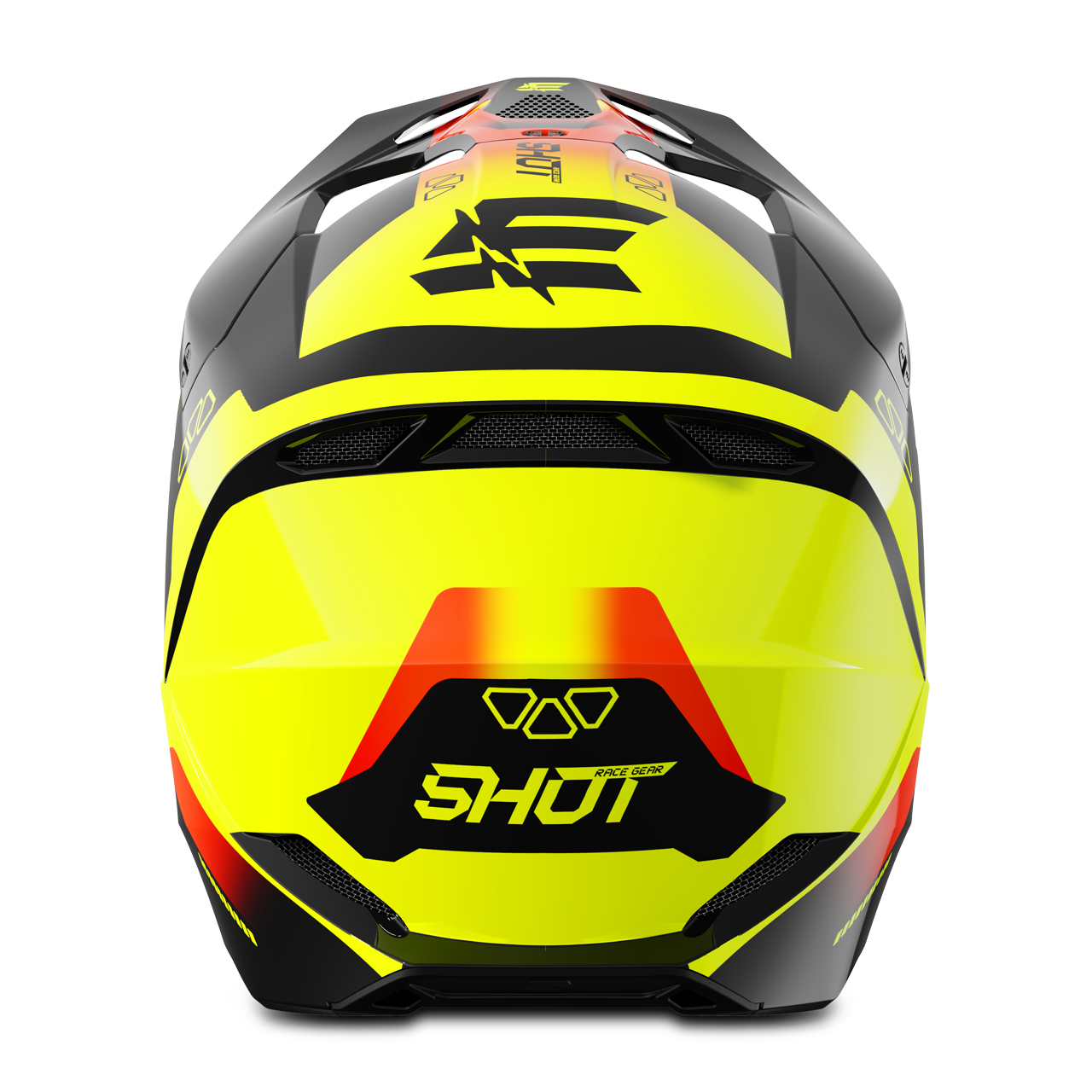 Casco Cross Shot Race Gear Furious Rocket Youth 27