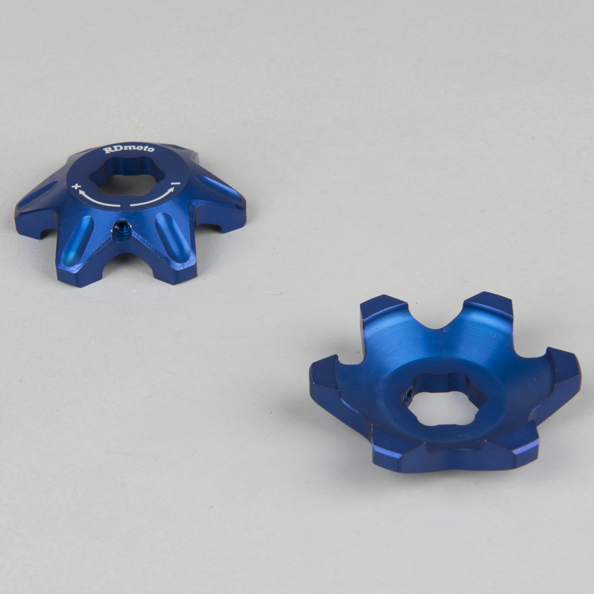 RDMOTO Fork Adjustment Screw Blue