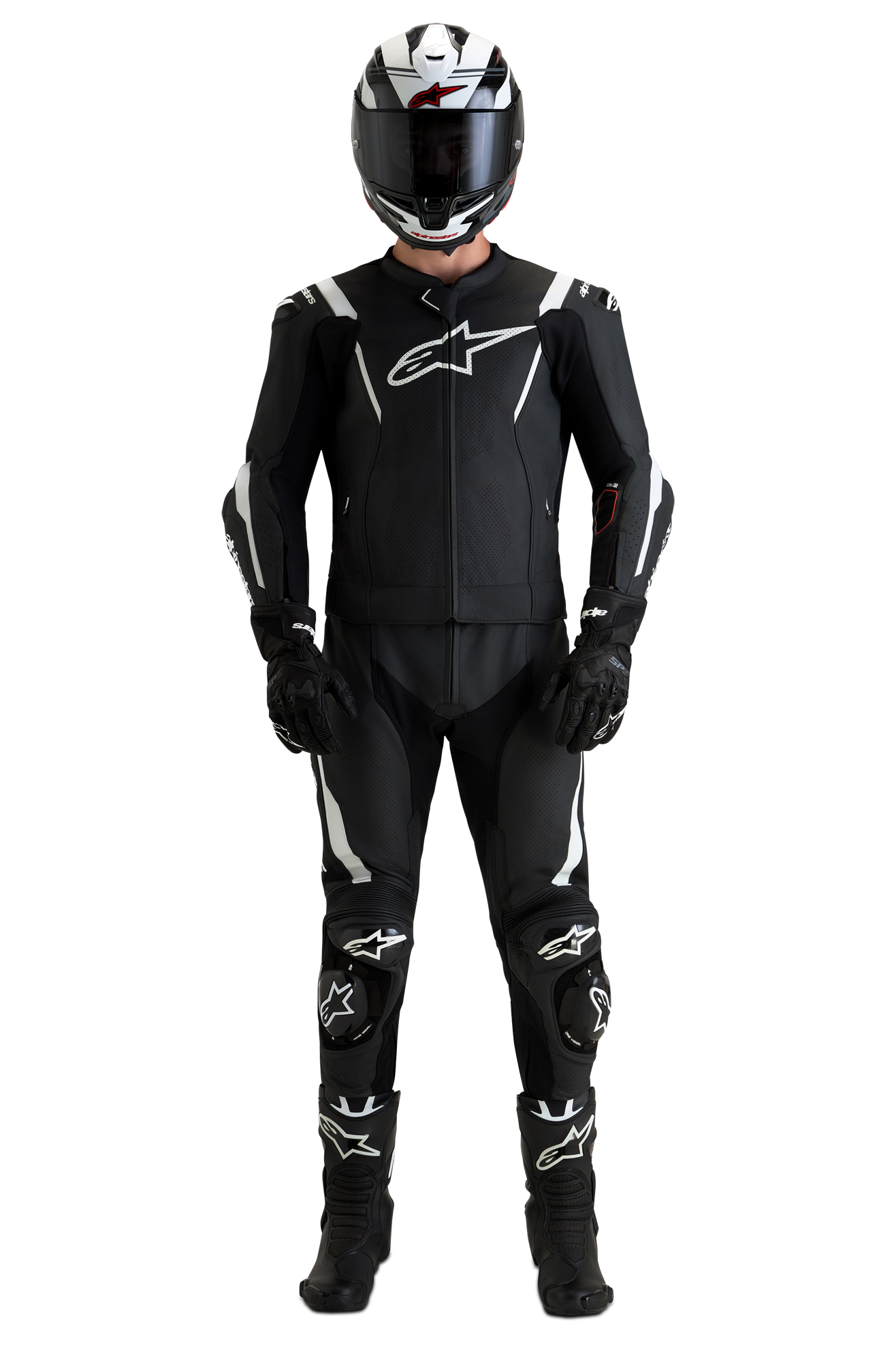 Traje de Cuero para Moto Alpinestars Missile V3 2 Piezas