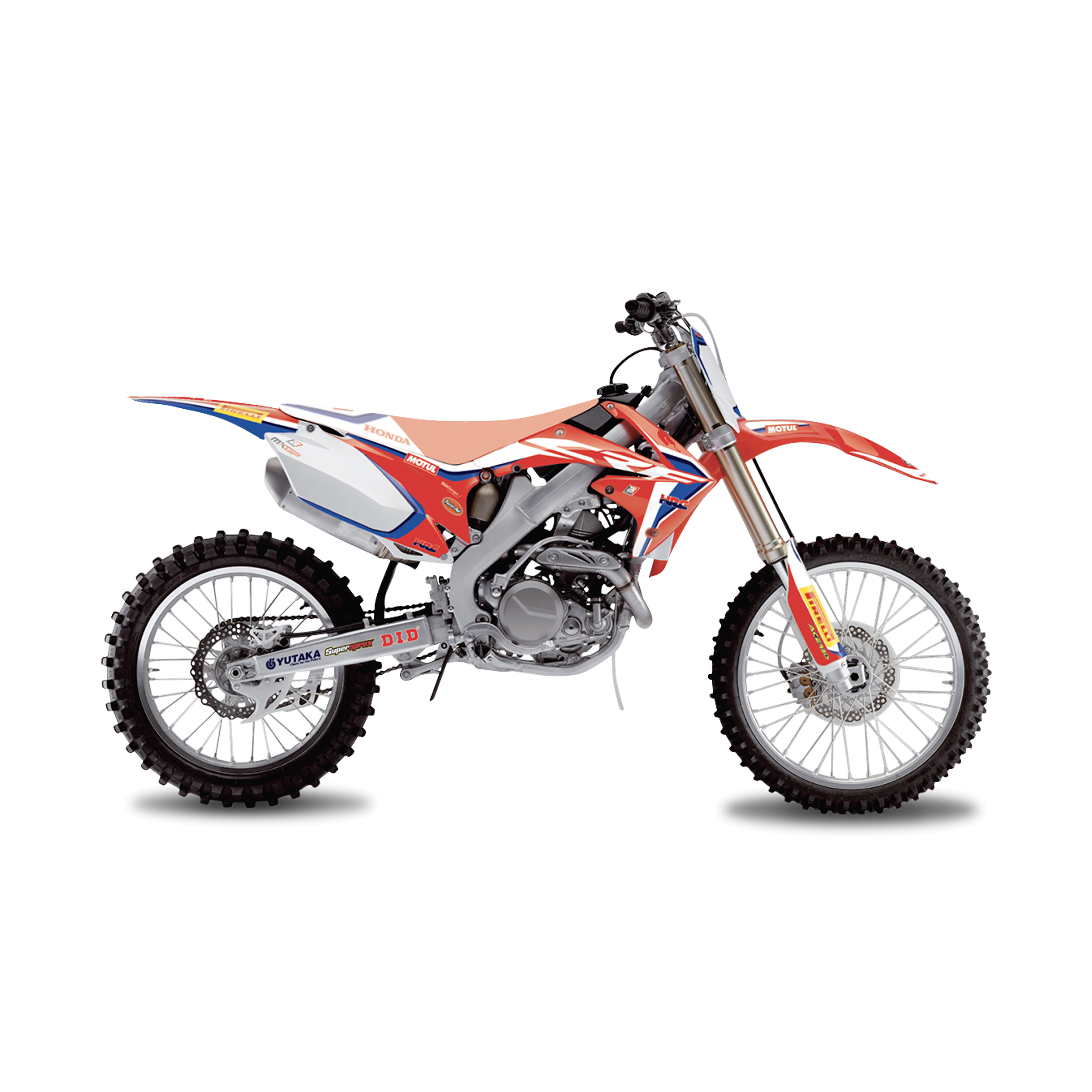 Blackbird Replica Team HRC 19 Decal Kit Red-White-Blue