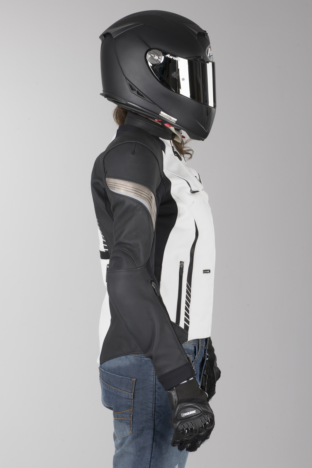 Jas Macna Orient Dames Zwart Wit Jas Macna Orient Dames Zwart Wit
