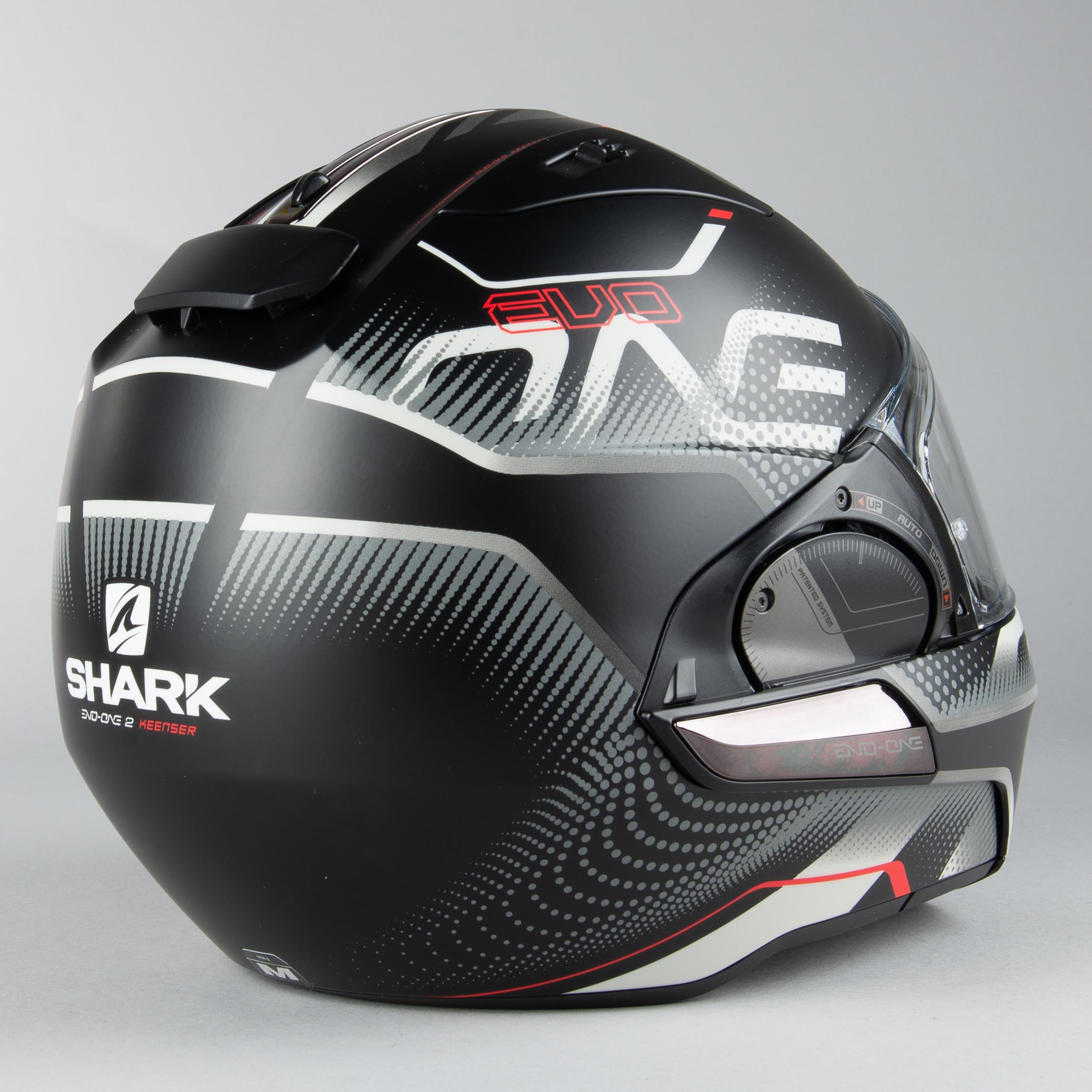 Shark Evo One 2 Keenser Matt Integral Helmet Black Silver