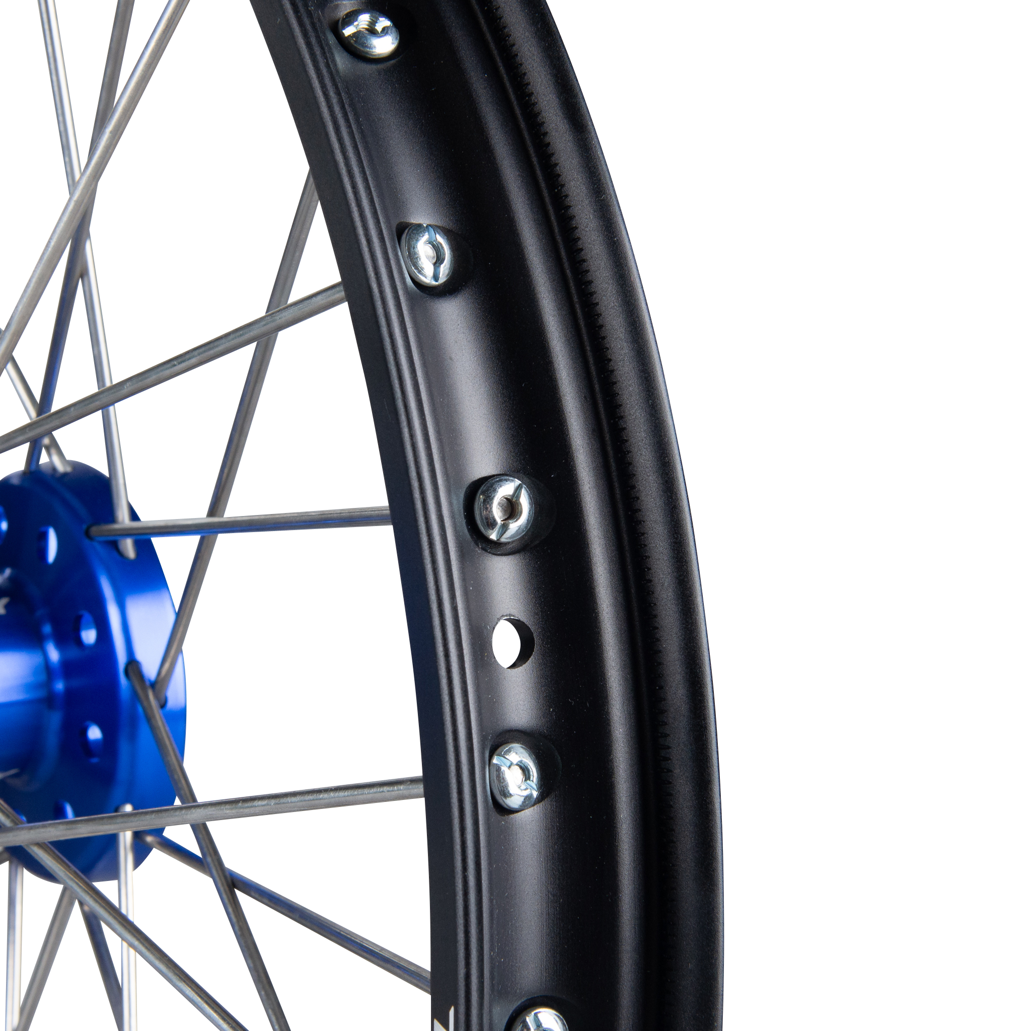 Twenty MX Front Wheel Black-Blue 21"