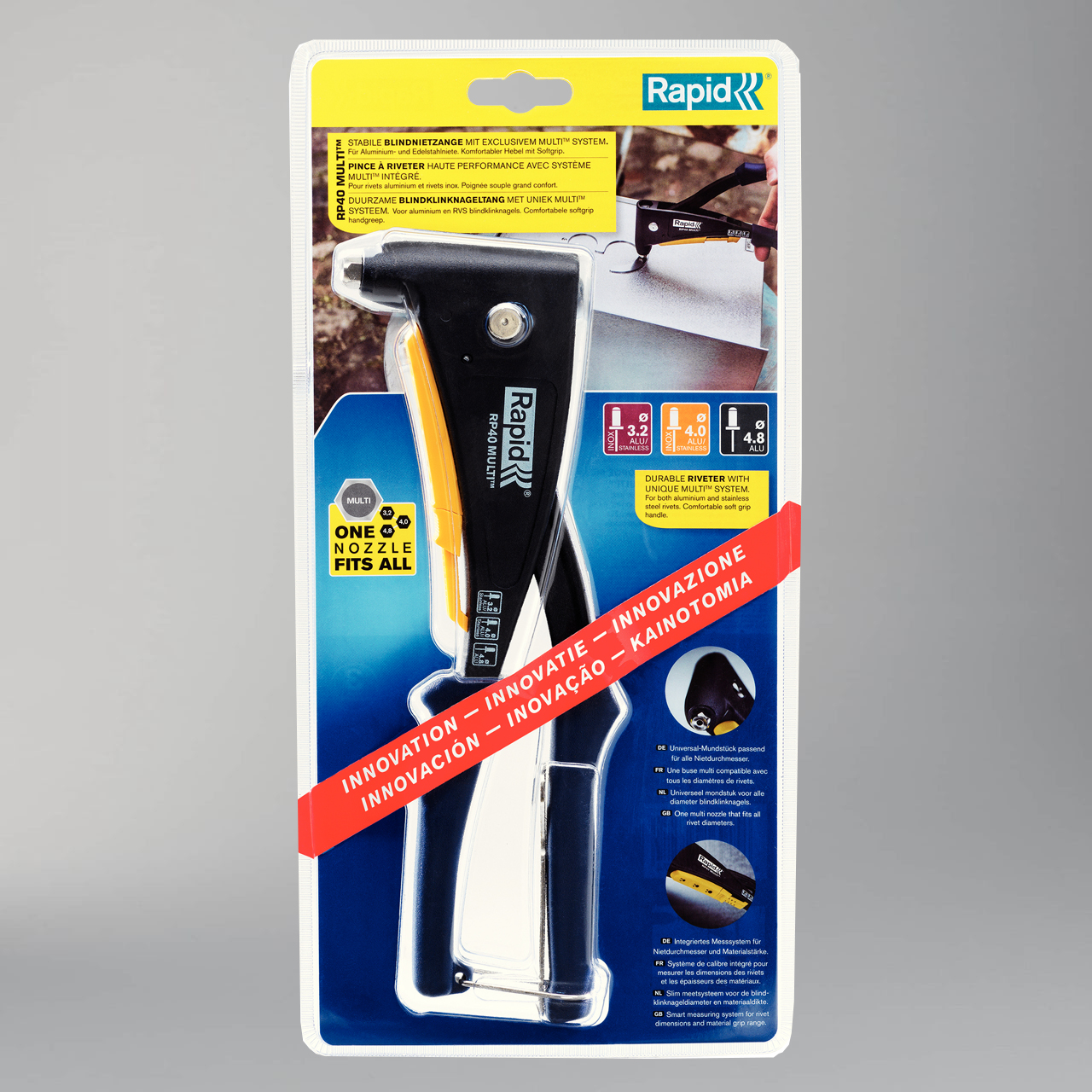 Rapid RP40 Multi Blind Rivet Gun
