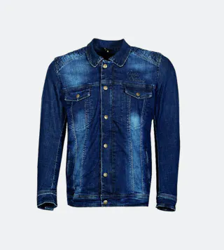 MC-Jakke Rusty Stitches Carl, Vokset