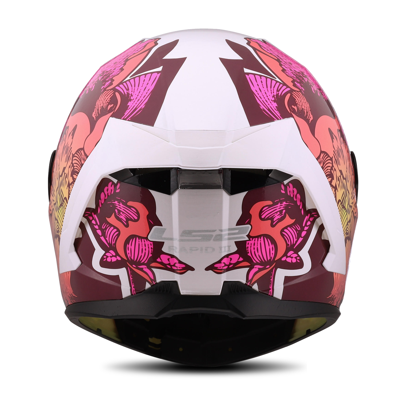 LS2 FF820 Rapid III Poppies Full Face Helmet | 24MX