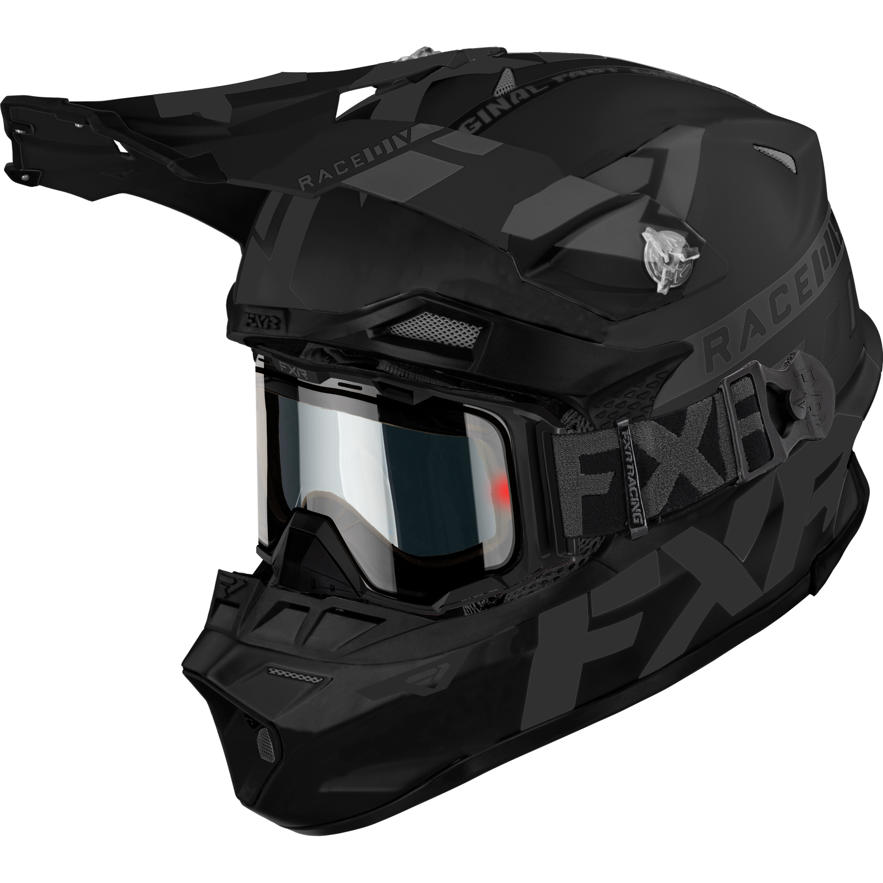 Casco de Cross FXR Blade Cold Stop QRS Electric Ops