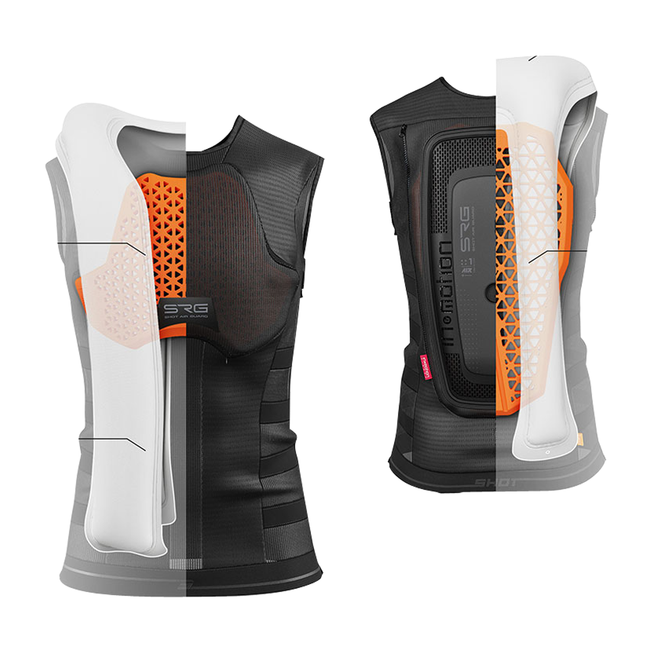 Airbagvest Shot Race Gear SRG-1 L2 Air Guard