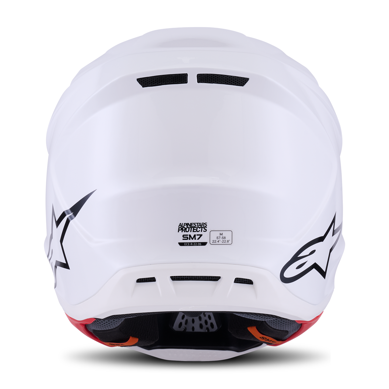 Casco MX Alpinestars SM7 Solid
