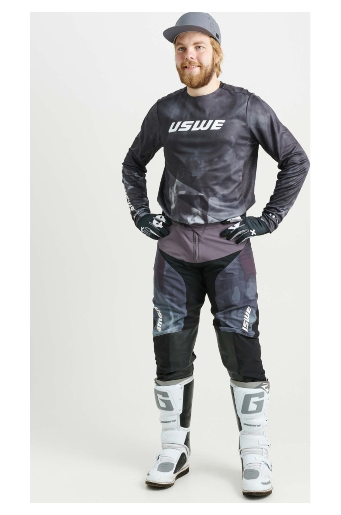 Camiseta de Cross USWE Rök Off Road