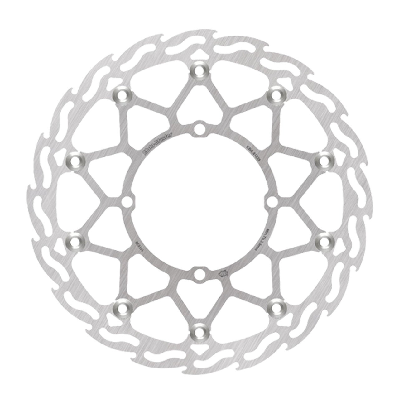 Moto-Master Supermoto Street Flame Front Brake Disc 