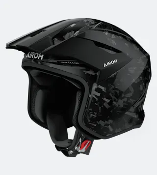 Capacete Aberto Airoh TRR II Carbono