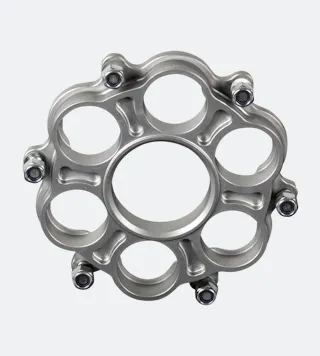 Spoke Rear Sprocket Silver 2