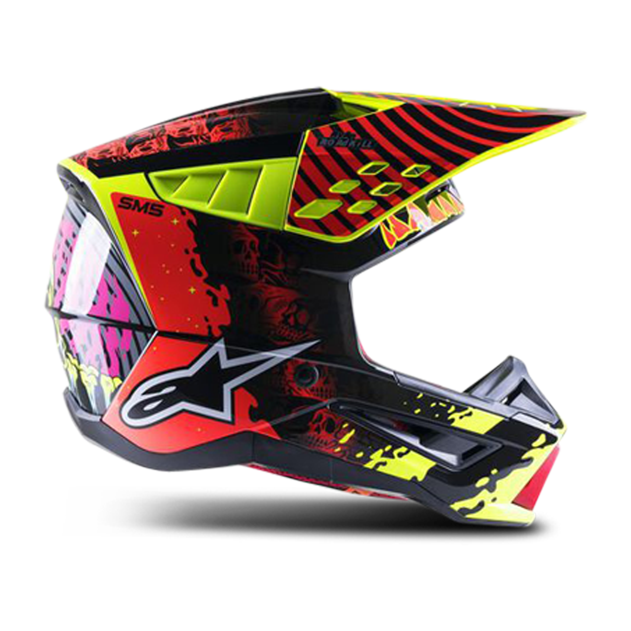Alpinestars SM5 Solar Flare ECE MX Helmet