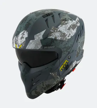 Suomy Armor Urban Squad Camouflage Open Face Helmet