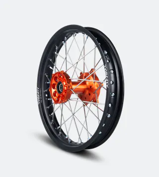 Twenty MX Rear Wheel Black-Orange 18"