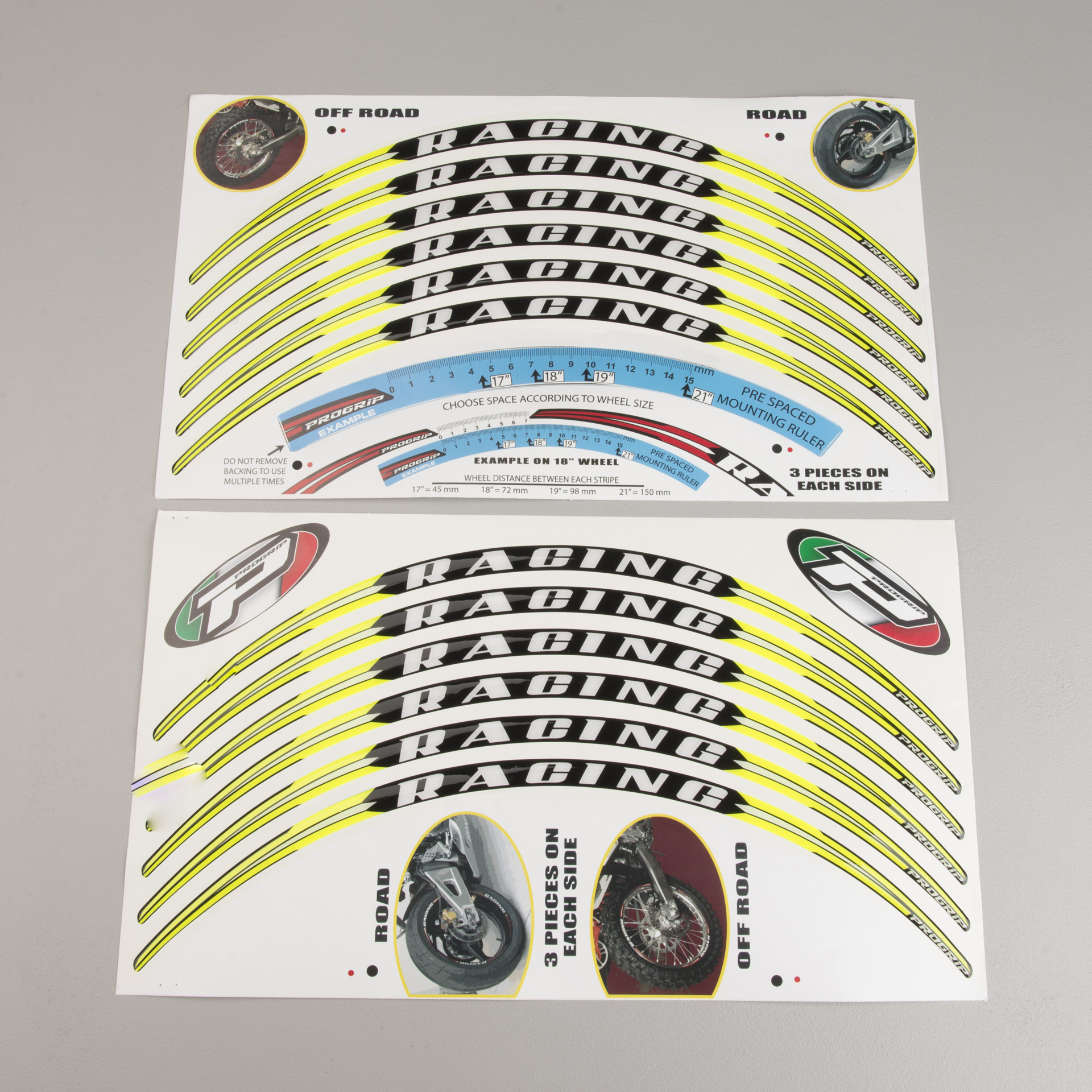 ProGrip Strepen voor Velgranden - 12 Strips