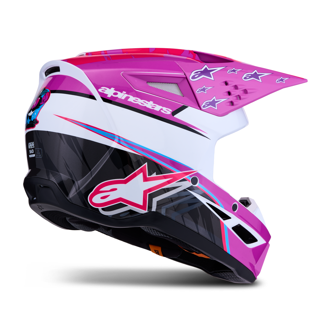 Casco de Cross Alpinestars S-M3 Falcon