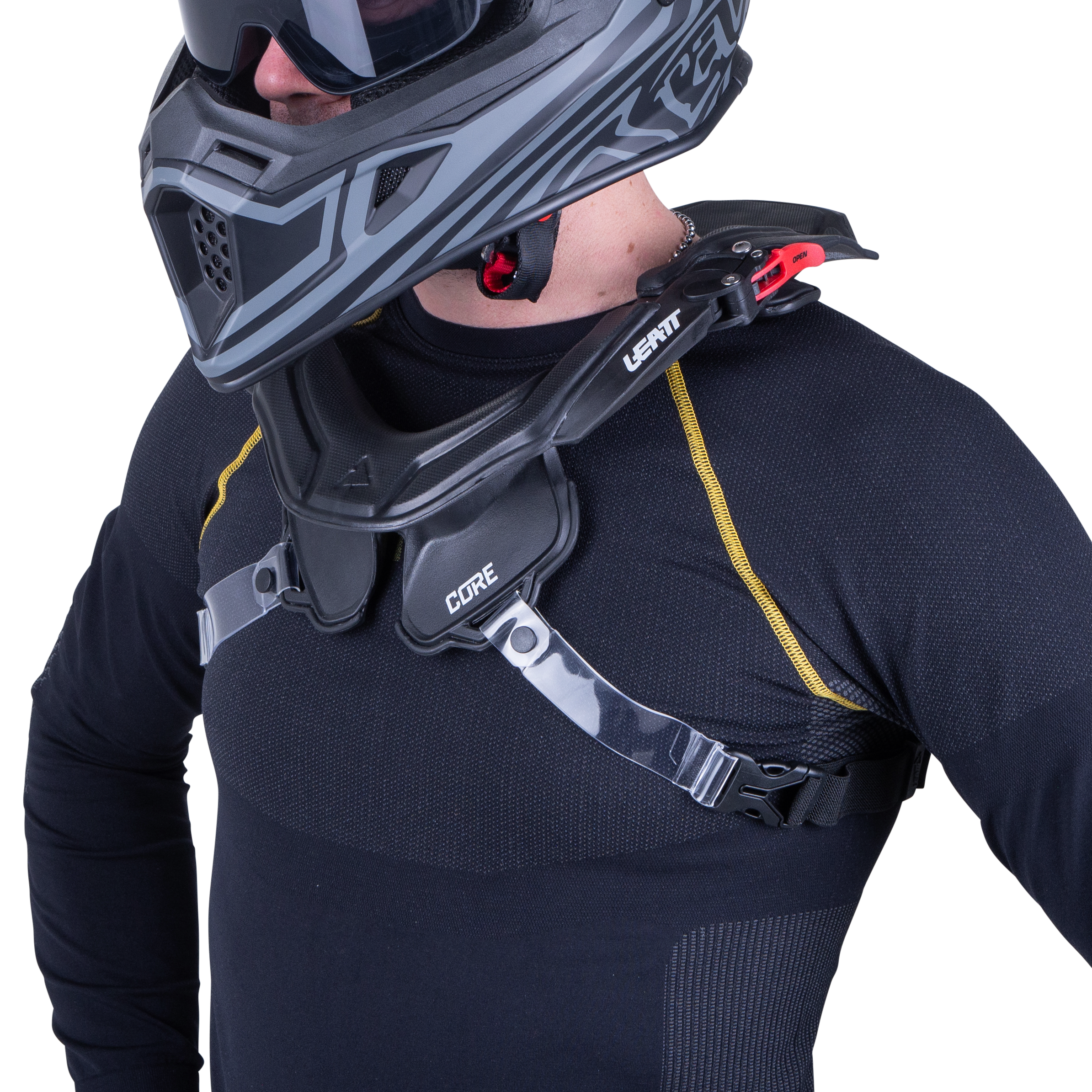 Leatt Core Neck Brace Graphene | 24MX